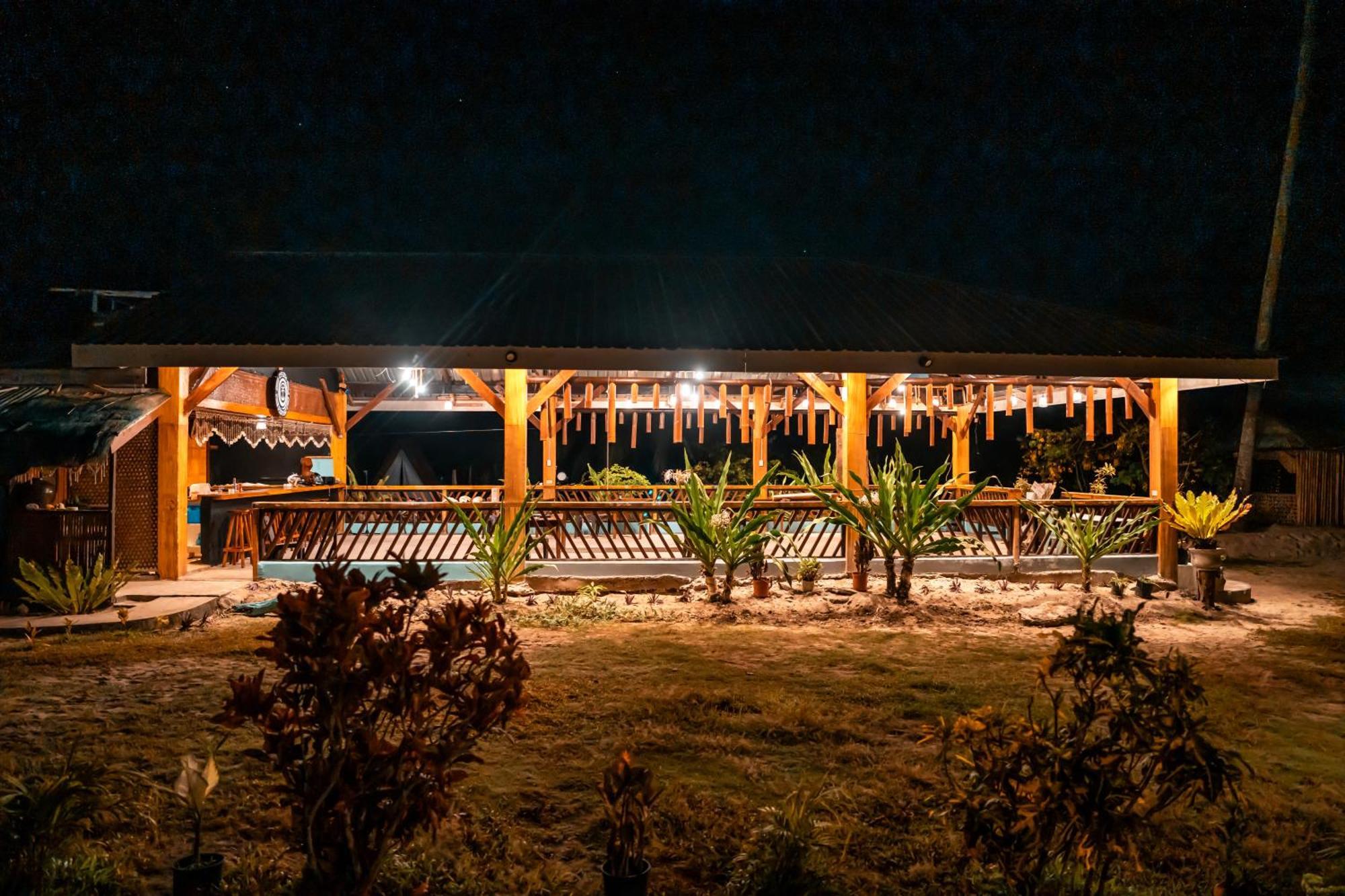 Amihan Beach Hostel ซาน วิเซนเต ภายนอก รูปภาพ