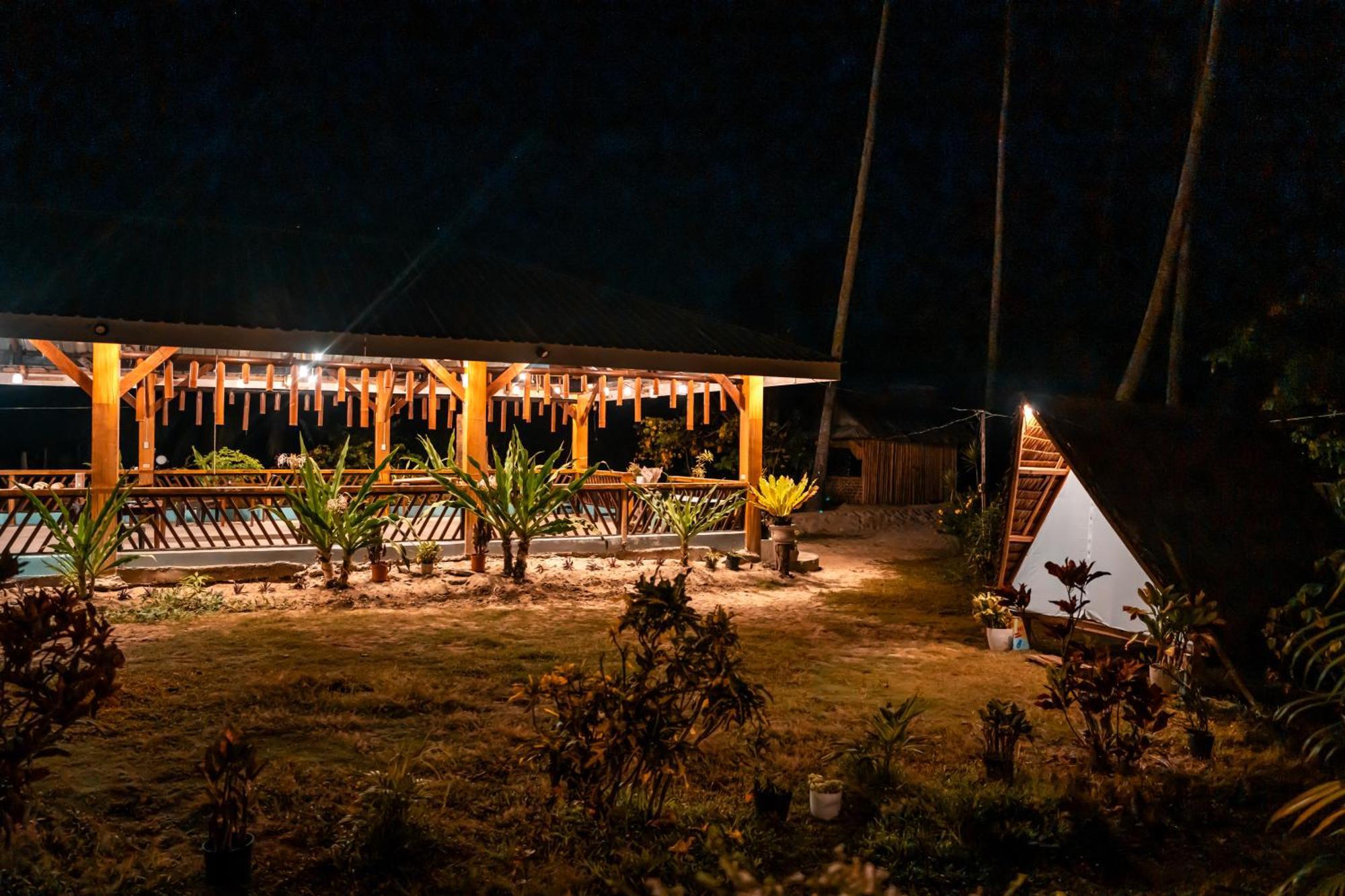 Amihan Beach Hostel ซาน วิเซนเต ภายนอก รูปภาพ